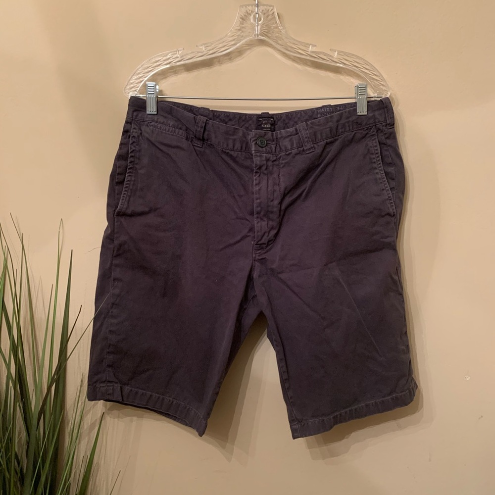 J. Crew Gray Chino Shorts